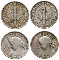 lot 2 monet 1925, Londyn i Filadelfia, 1. 2 złot