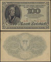 100 marek polskich 15.02.1919, Ser. M, Nr 921579
