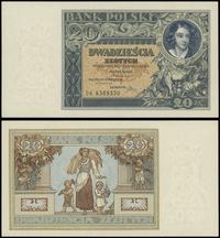 20 złotych 20.06.1931, seria DK., numeracja 6389