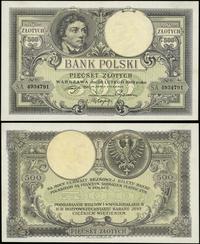 500 złotych 28.02.1919, seraia A, numeracja 4934
