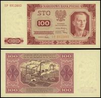 100 złotych 1.07.1948, seria IP, numeracja 09138