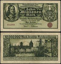 Wolne Miasto Gdańsk 1920-1939, 10.000.000 marek, 31.08.1923