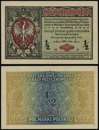 1/2 marki polskiej 9.12.1916, "Jenerał", seria A