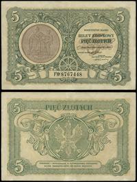 5 złotych  1.05.1925, seria F, numeracja 8767448