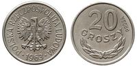 Polska, 20 groszy, 1963