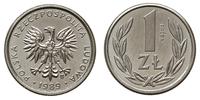 1 złoty 1989, Warszawa, PRÓBA NIKIEL, nikiel 16 