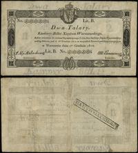 2 talary 1.12.1810, podpis J. Nep. Małachowski, 