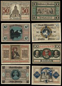 2 x 10 i 2 x 50 fenigów 1.04.1921, wydane z okaz