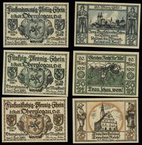 25, 50 i 75 fenigów ważne od 1.7.1921 do 31.12.1