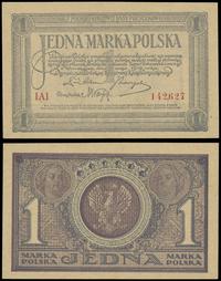 1 marka polska 17.05.1919, seria IAI, numeracja 