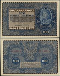 100 marek polskich 23.08.1919, seria IH-M, numer