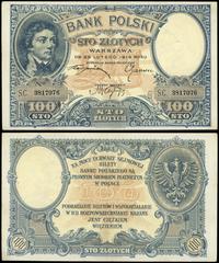 100 złotych 28.02.1919, seria C, numeracja 38170