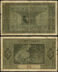 5 złotych 25.10.1926, seria D, numeracja 7750387