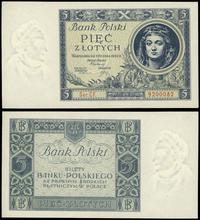 5 złotych 2.01.1930, seria CF, numeracja 9200082