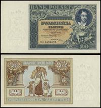 20 złotych 20.06.1931, seria DH, numeracja 66966