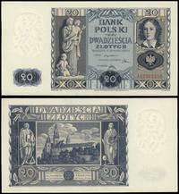 20 złotych 11.11.1936, seria AB 2302359, minimal