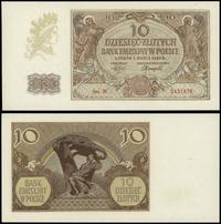 10 złotych 1.03.1940, seria N, numeracja 2431876