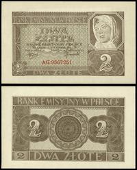 2 złote 1.08.1941, seria AG, numeracja 9567251, 