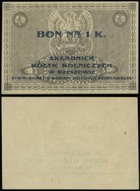 1 korona bez daty (1919), blankiet, Podczaski G-