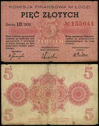 5 złotych 1939, seria ID 155041, Podczaski D-010