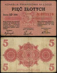 5 złotych 1939, seria ID 077176, Podczaski D-010