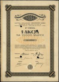 akcja na 10.000 marek polskich 30.04.1923, II em