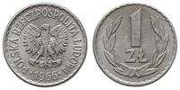 1 złoty 1966, aluminium, Parchimowicz 213c