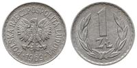 1 złoty 1969, aluminium, Parchimowicz 213f