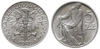 5 złotych 1959, aluminium, Parchimowicz 220b