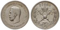 Rosja, rubel koronacyjny, 1896 (А•Г)
