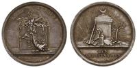 Niemcy, medal nagrodowy autorstwa Loos’a (ok 1800), Aw: Róg obfitości na tle postu..