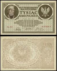 1.000 marek polskich 17.05.1919, seria ZO, numer