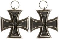 Krzyż Żelazny 2 klasa 1914, obramowanie srebrne,