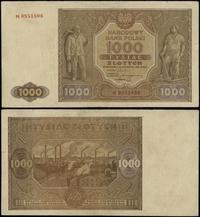 1.000 złotych 15.01.1946, seria M, numeracja 095