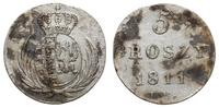 5 groszy 1811/I.B., Warszawa, odmiana z literami