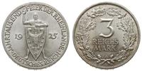 Niemcy, 3 marki, 1925 A