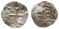 denar X-XI w., Aw: Krzyż z kulkami w kątach, OTT