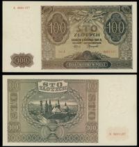 100 złotych 1.08.1941, seria A 8691127, Miłczak 