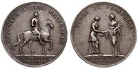 Niemcy, Friedrich August III. (I) 1763-1806-1827, Hołd miasta Budziszyn - medal sy..