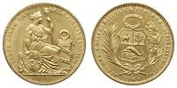 20 soles 1951, złoto "900", 9.38 g, Fr. 80