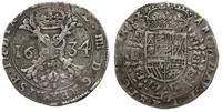 patagon 1634, znak mennicy nieczytelny, srebro 2