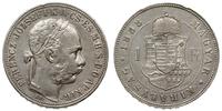 1 forint 1888 KB, Kremnica, dwukrotnie uderzony 