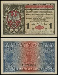 1 marka polska 09.12.1916, jenerał, seria A nume