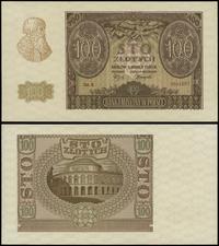 100 złotych 01.03.1940, seria B numeracja 069129