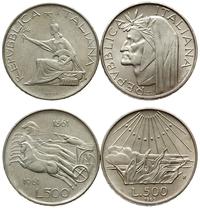 2 x 500 lirów 1961 i 1965, Rzym, 100-lecie Zjedn