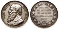 Polska, medalik z uszkiem autorstwa Johanna Schwerdtnera (medalier wiedeński) z 1879 roku poświęcony Józefowi Ignacemu Kraszewsk