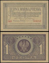 1 marka polska 17.05.1919, seria IAG 380257, bez