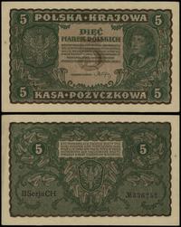 5 marek polskich 23.08.1919, seria II-CH 336252,
