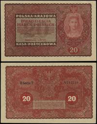20 marek polskich 23.08.1919, seria II-T 712739,