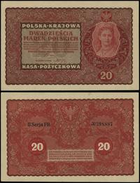 20 marek polskich 23.08.1919, seria II-FR 398887
